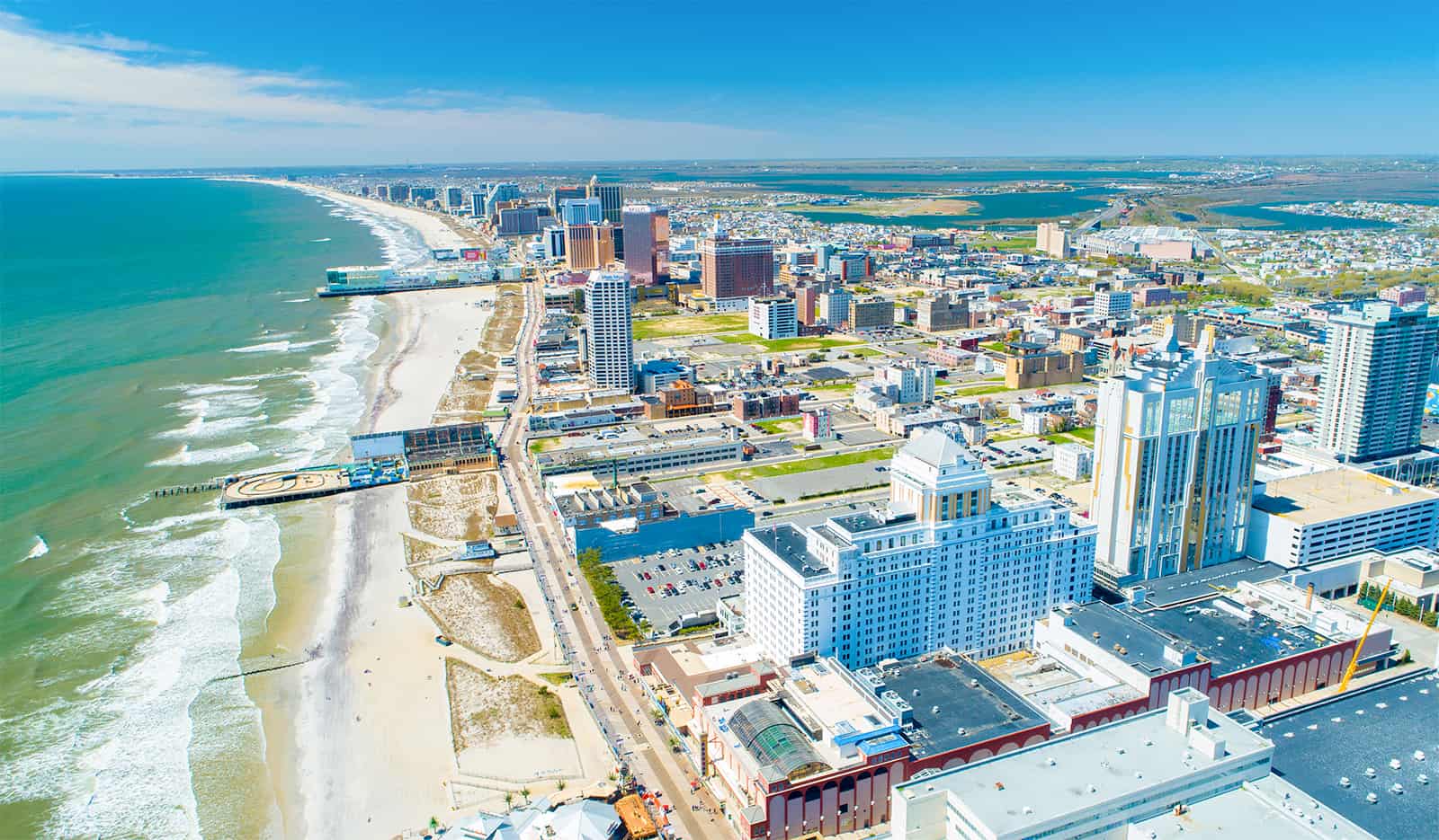 Aerial View of Atlantic City